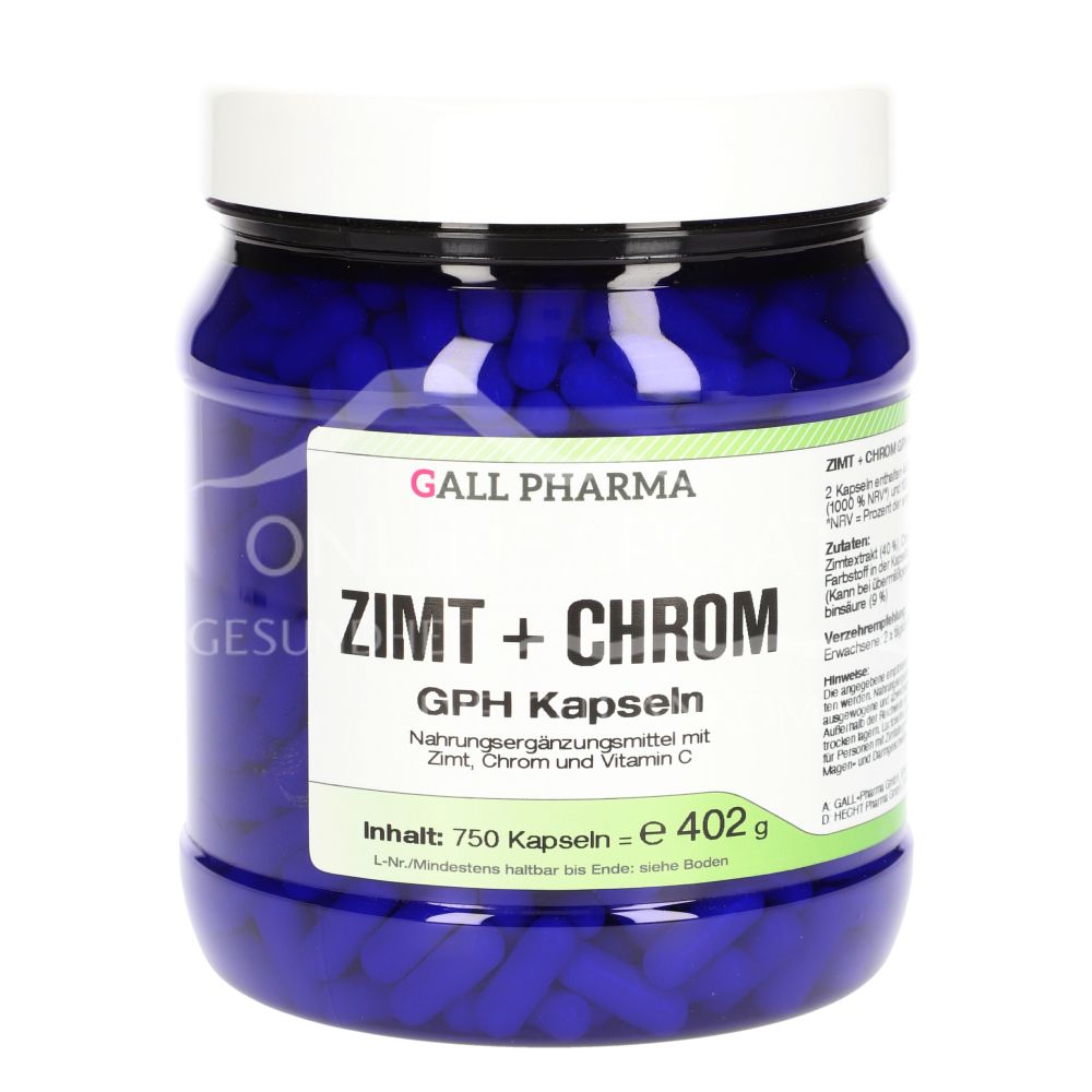Gall Pharma Zimt + Chrom Kapseln