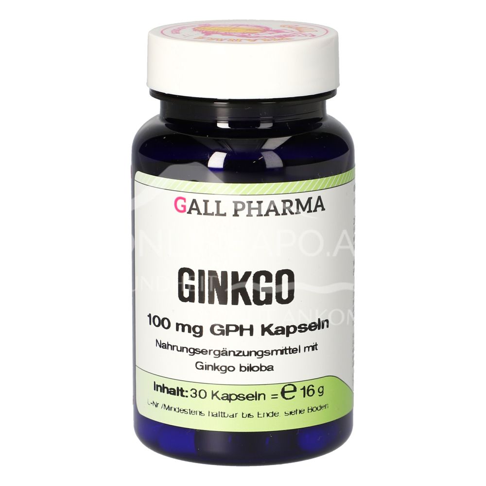 Gall Pharma Ginkgo 100 mg Kapseln