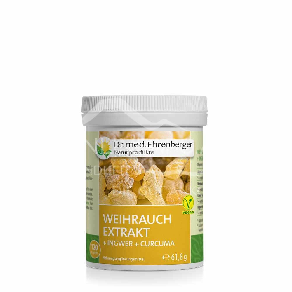 Dr. Ehrenberger Weihrauch Extrakt Kapseln (+Ingwer +Curcuma)