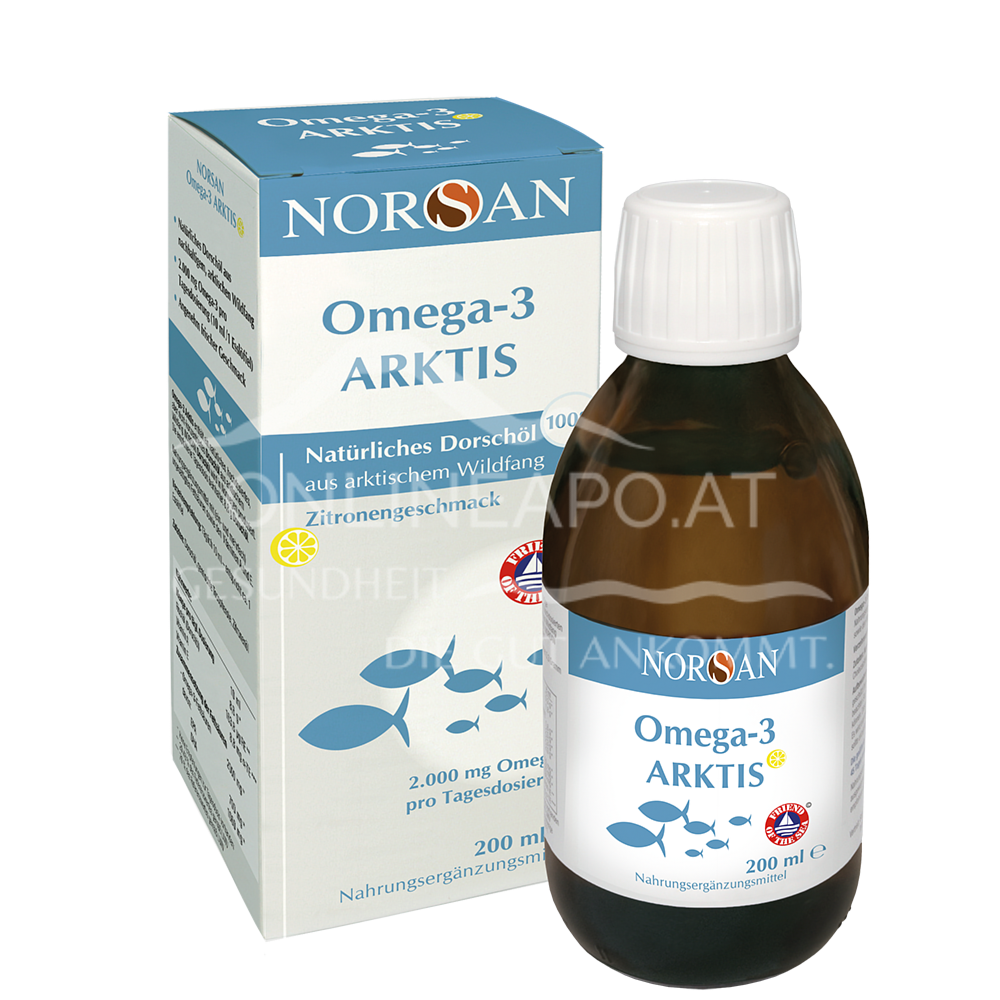 Norsan Omega 3 Arktis mit Vitamin D3 Flüssigkeit