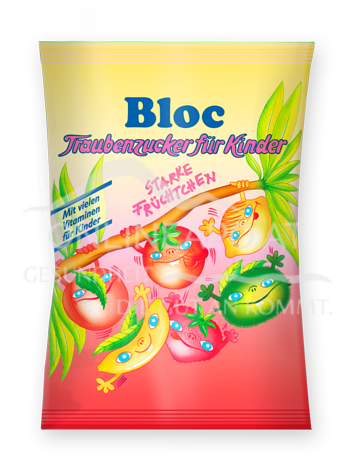Bloc® Traubenzucker Kindermischung Beutel