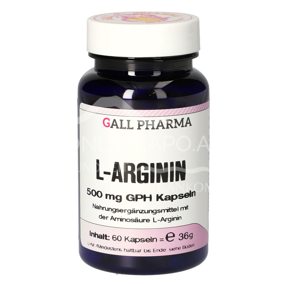 Gall Pharma L-Arginin 500 mg Kapseln