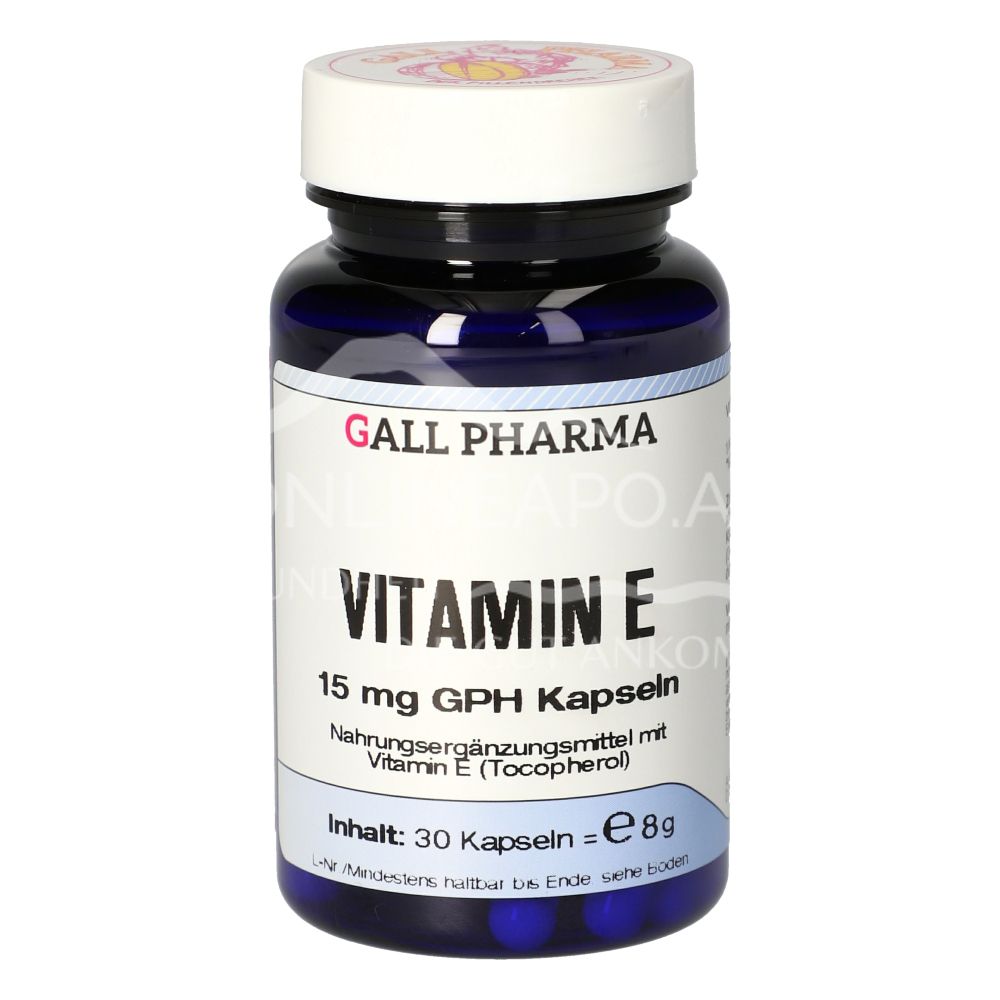 Gall Pharma Vitamin E 15 mg Kapseln