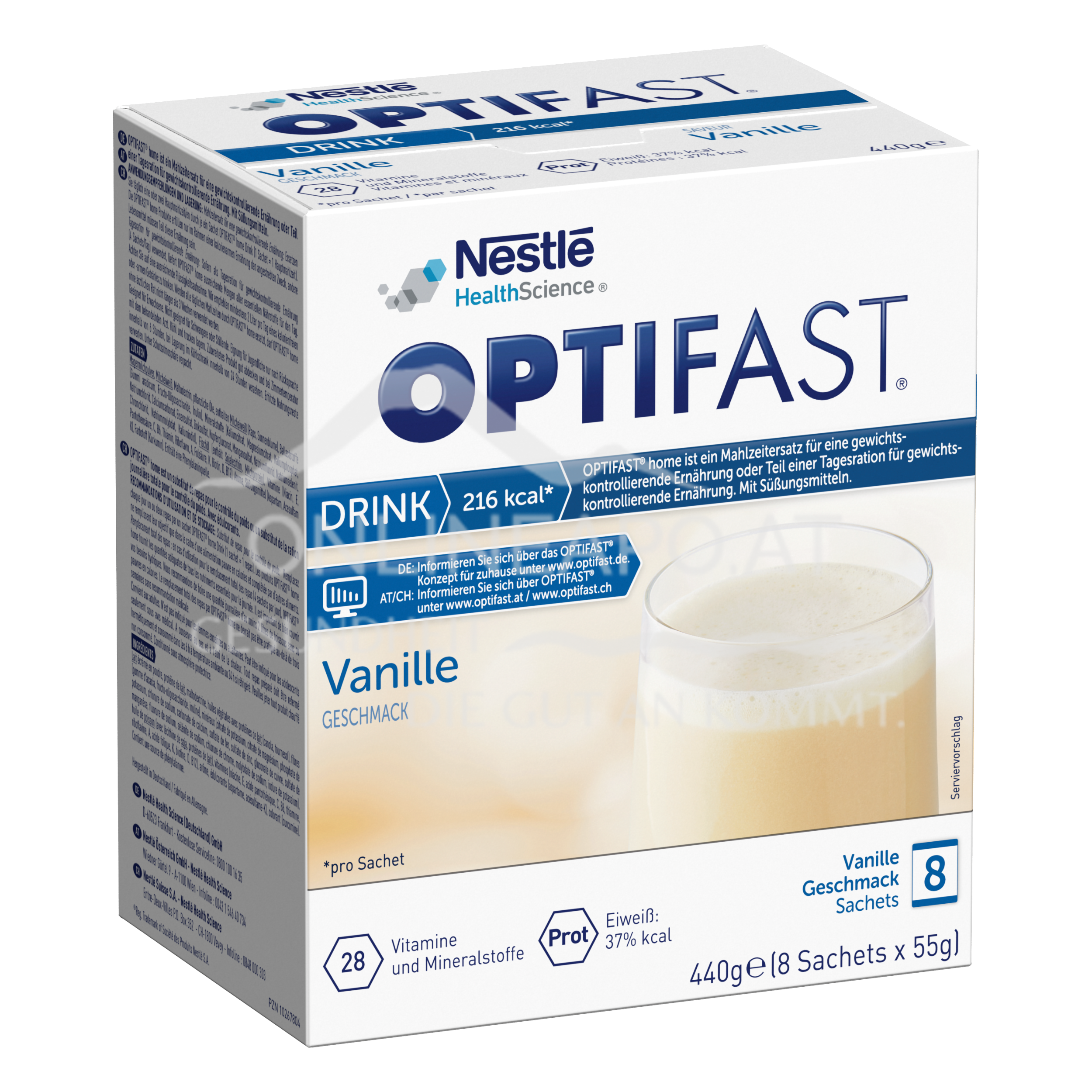 OPTIFAST® Drink Vanille 8x55g