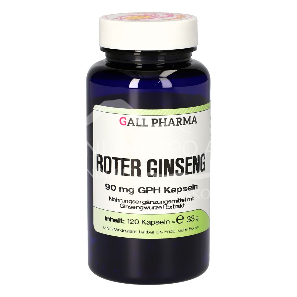 Gall Pharma Roter Ginseng 90 mg Kapseln
