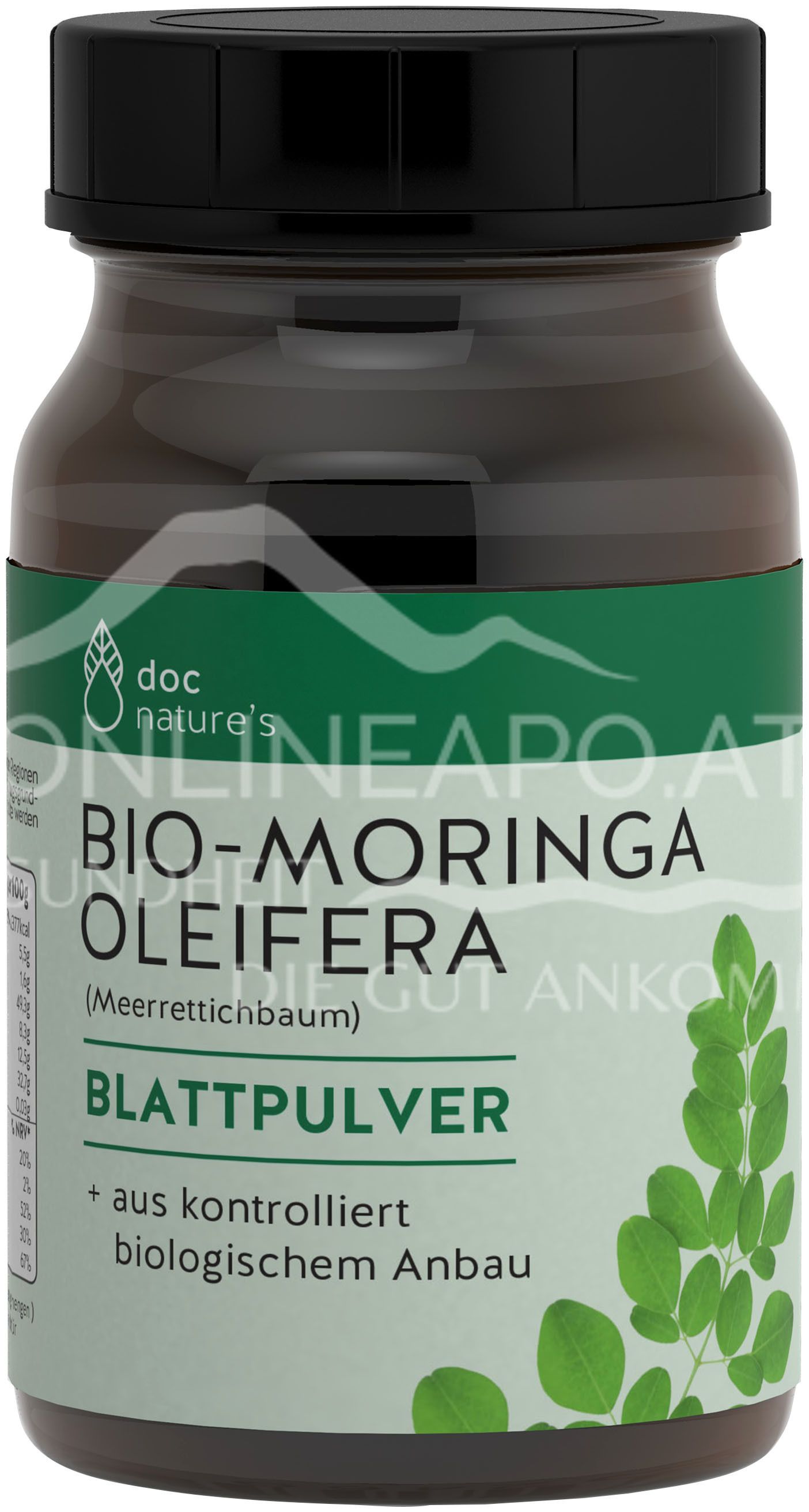 doc nature’s Bio MORINGA OLEIFERA Blattpulver