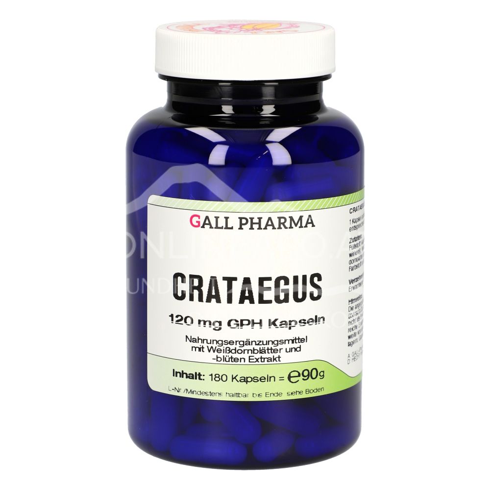 Gall Pharma Crataegus 120 mg Kapseln