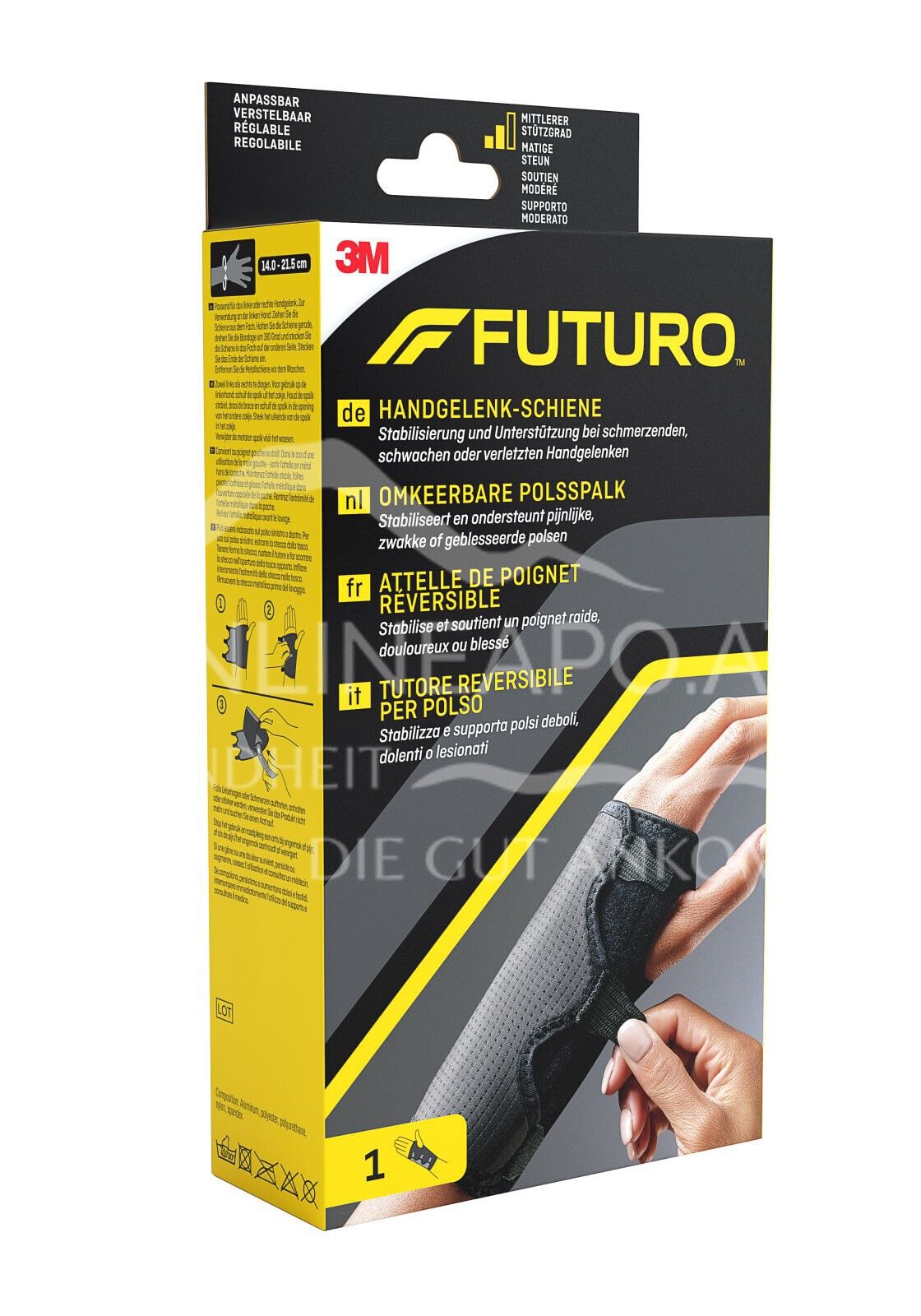 3M FUTURO™ Handgelenk-Schiene 10770, Verstellbar