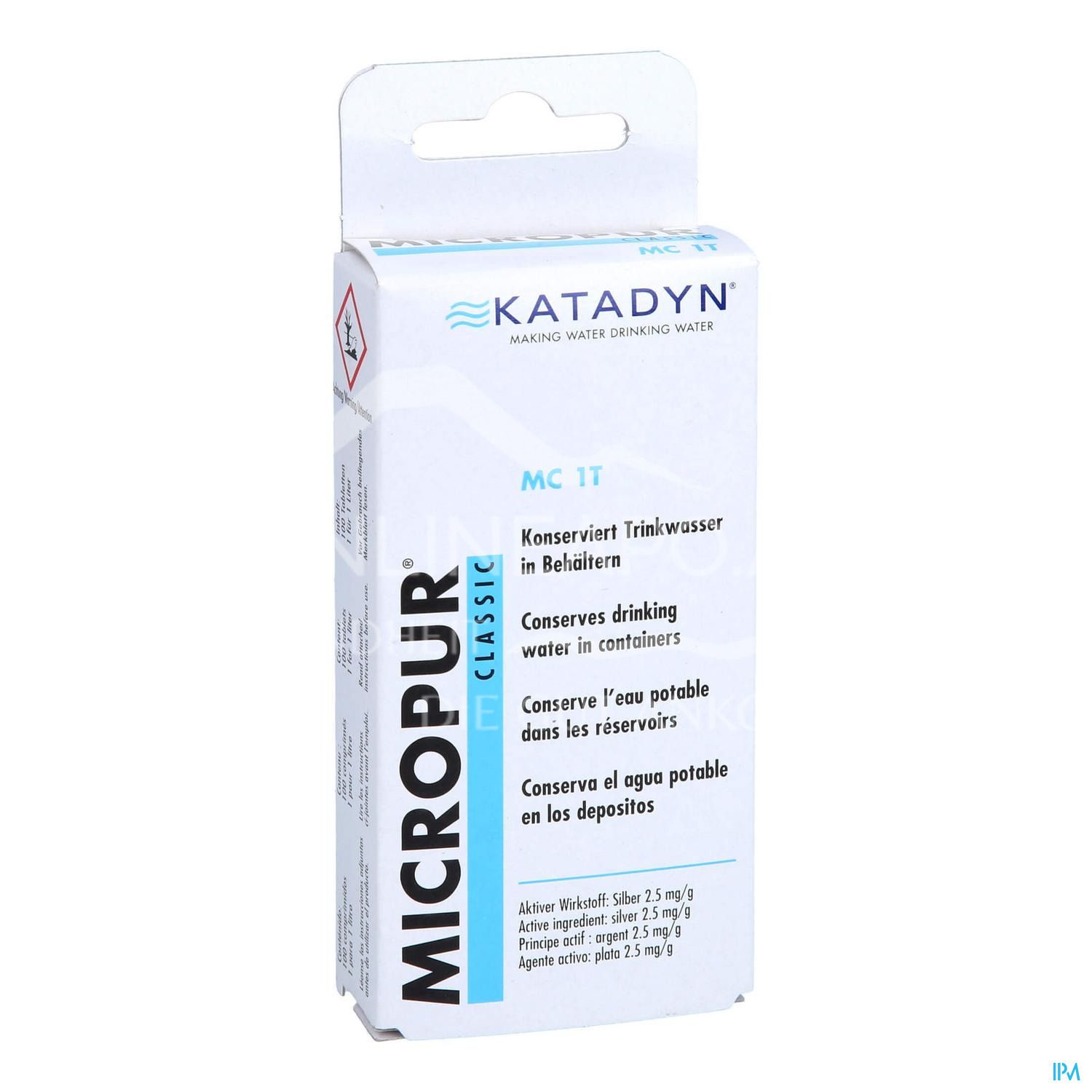 Katadyn Micropur Classic MC 1T Tabletten