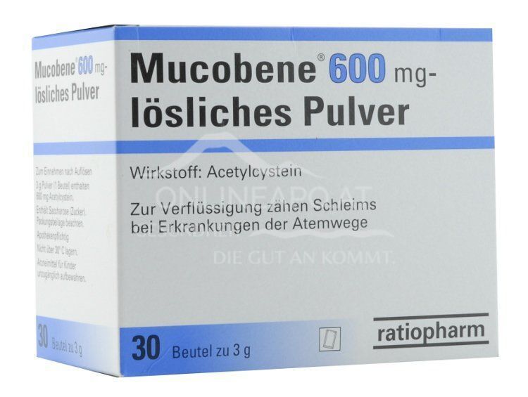 Mucobene® 600 mg lösliches Pulver