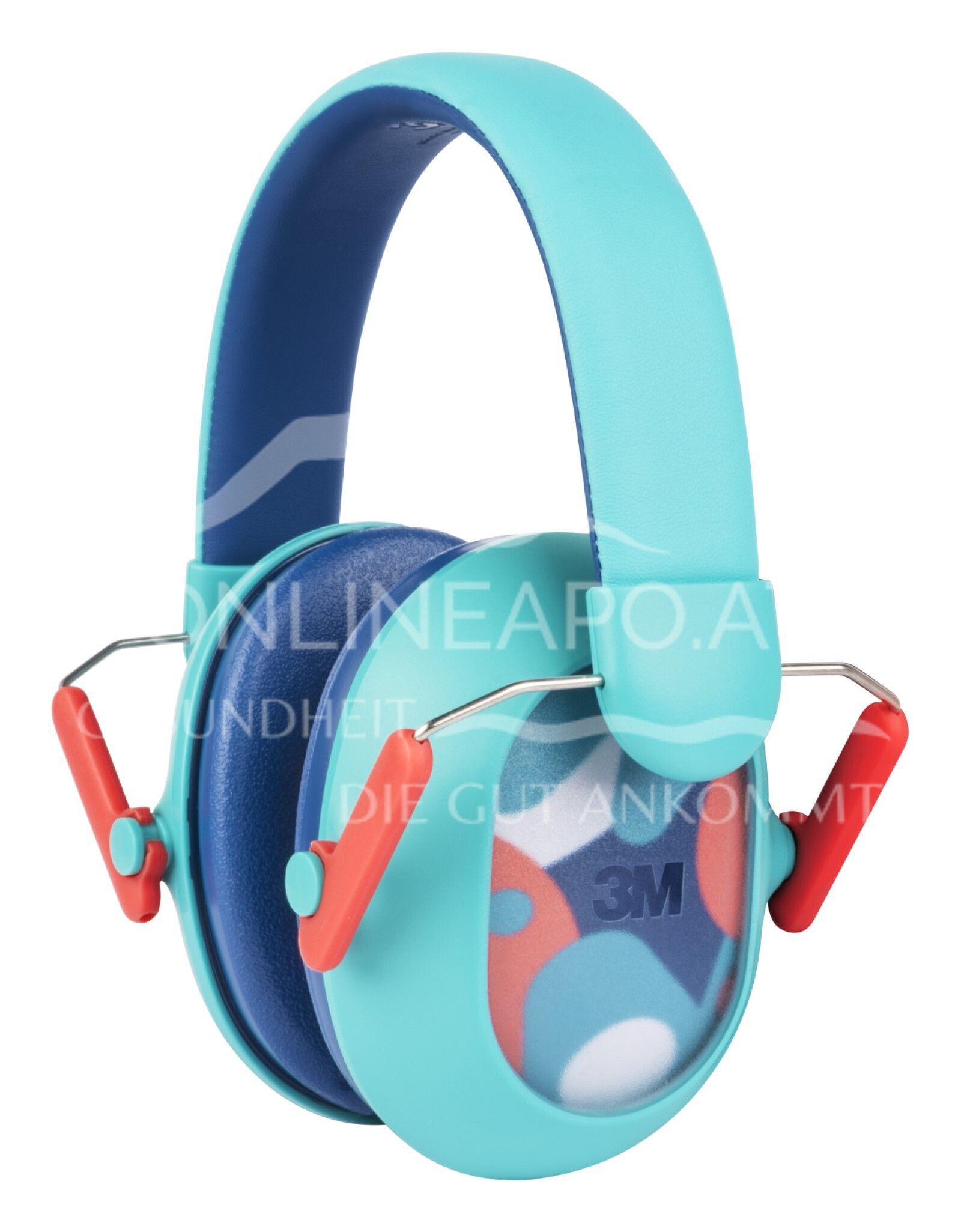 3M™Gehörschutz für Kinder mit Gehörschutz PKIDSP-TEAL-E, türkis (87-98 dB)