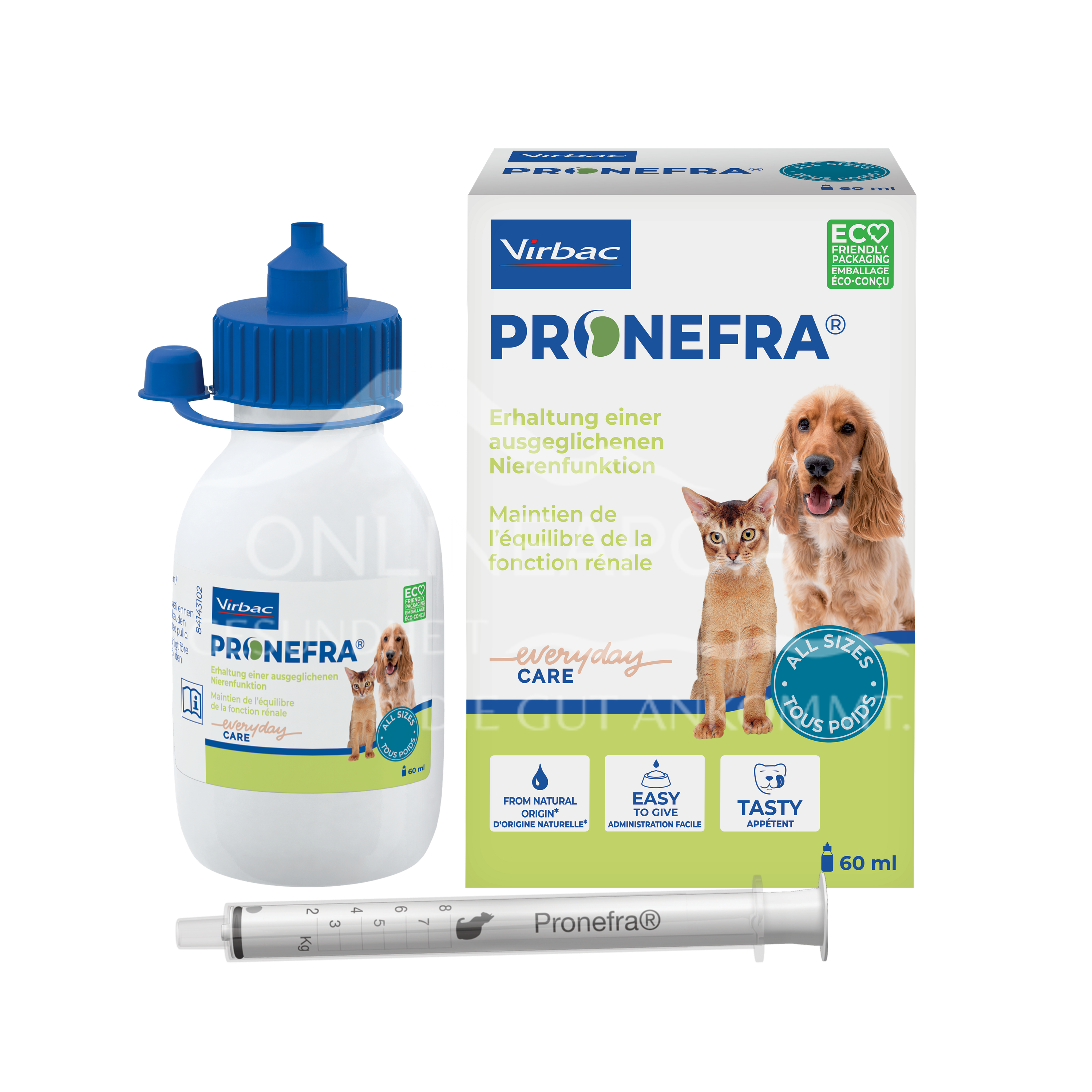 Pronefra Suspension - Ergänzungsfuttermittel für Hunde und Katzen