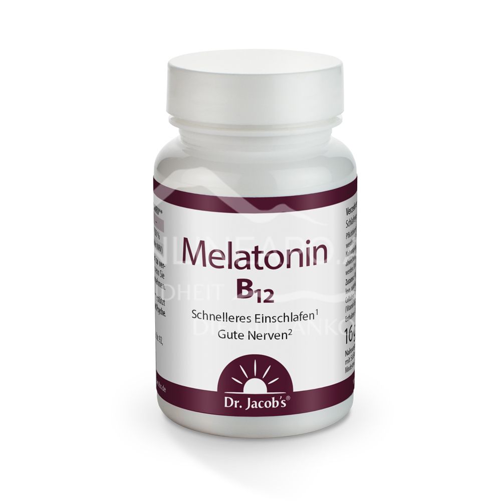 Dr. Jacob's Melatonin B12 Tabletten