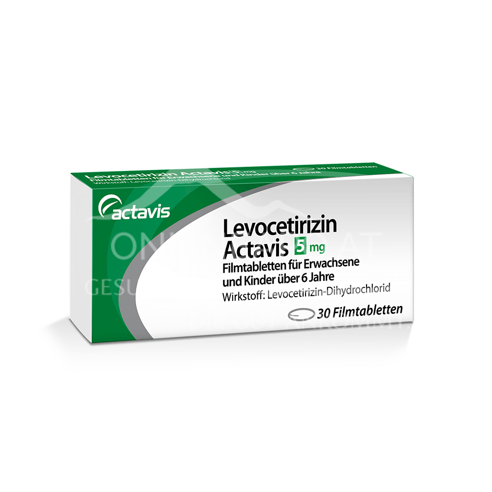 Levocetirizin Actavis 5 mg Filmtabletten