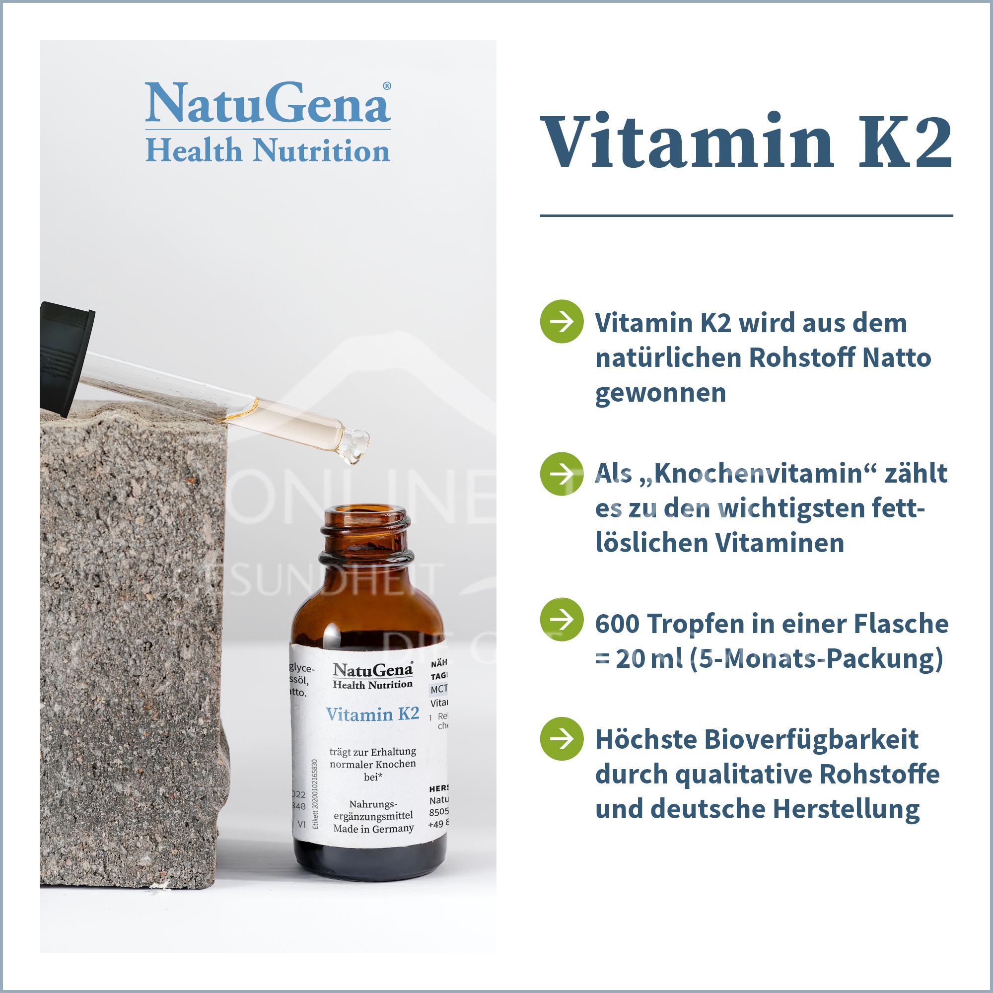 NatuGena Vitamin K2 Tropfen