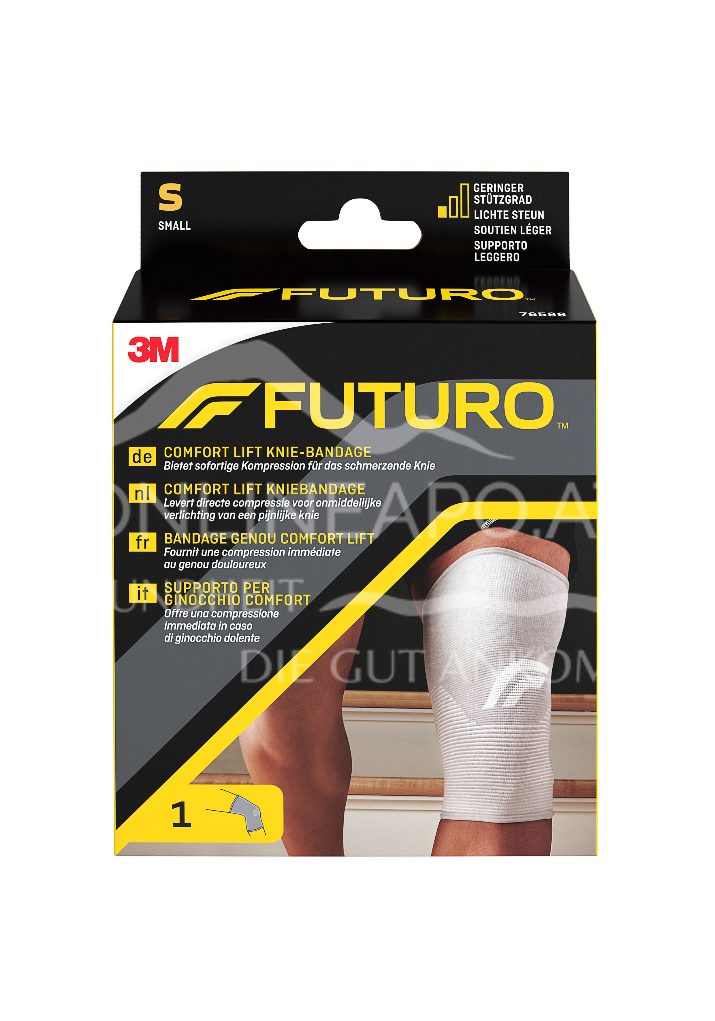 3M FUTURO™ Comfort Lift Knie-Bandage 76586, Größe S