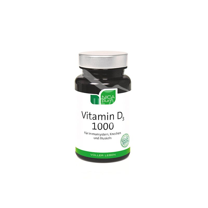 NICApur Vitamin D3 1000 Kapseln