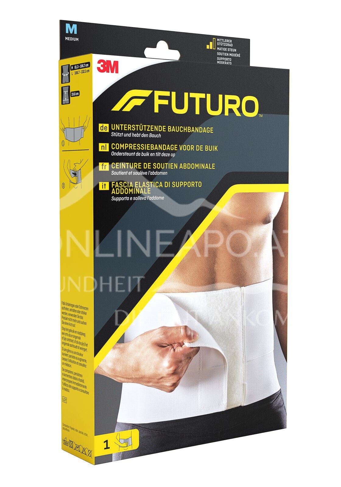 FUTURO™ Unterstützende Bauchbandage Medium