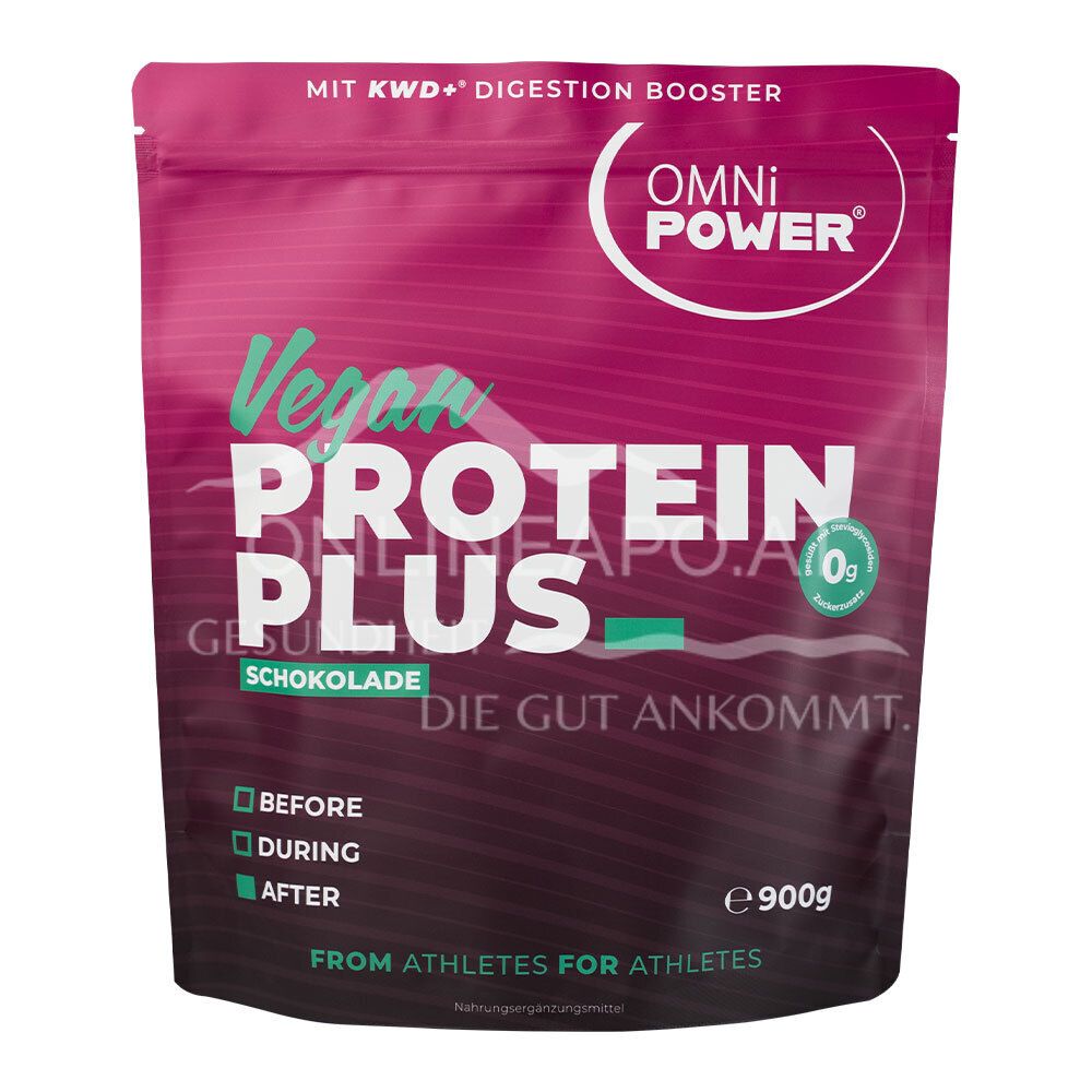 OMNi POWER® Protein Plus Pulver Vegan Schokolade