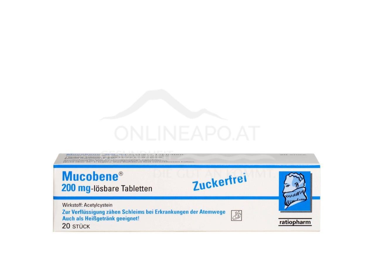 Mucobene® 200 mg lösbare Tabletten