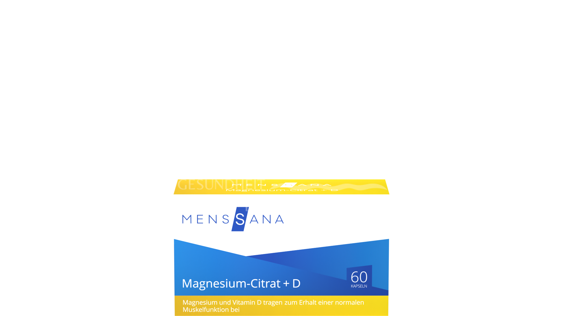 MensSana Magnesium-Citrat+D Kapseln