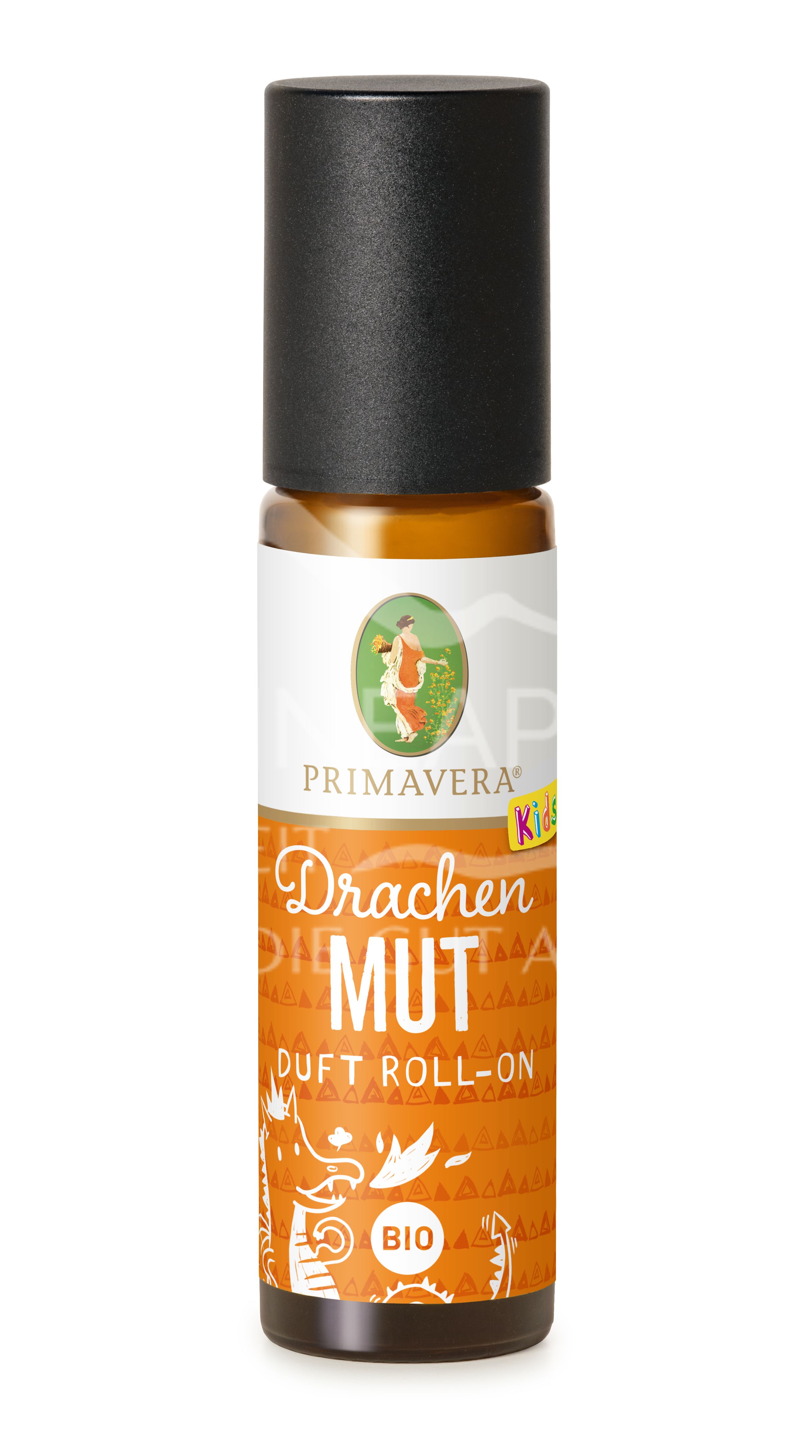 Primavera Kids Roll-on Drachenmut Bio 10ml - Oli Essenziali Per Coraggio E Forza