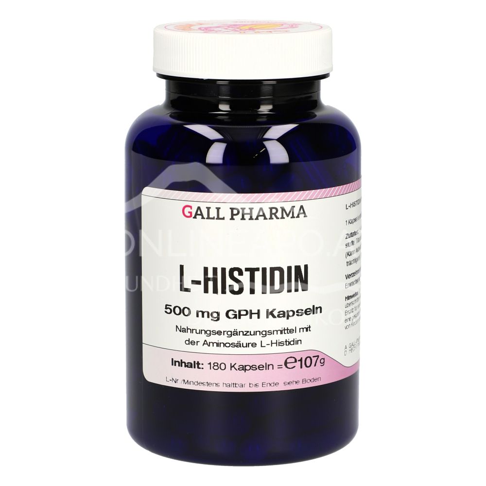 Gall Pharma L-Histidin 500 mg Kapseln