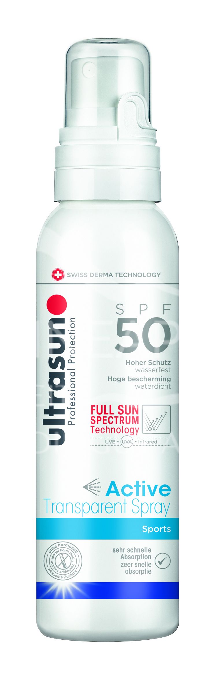 ULTRASUN Active Transparent Spray SPF50