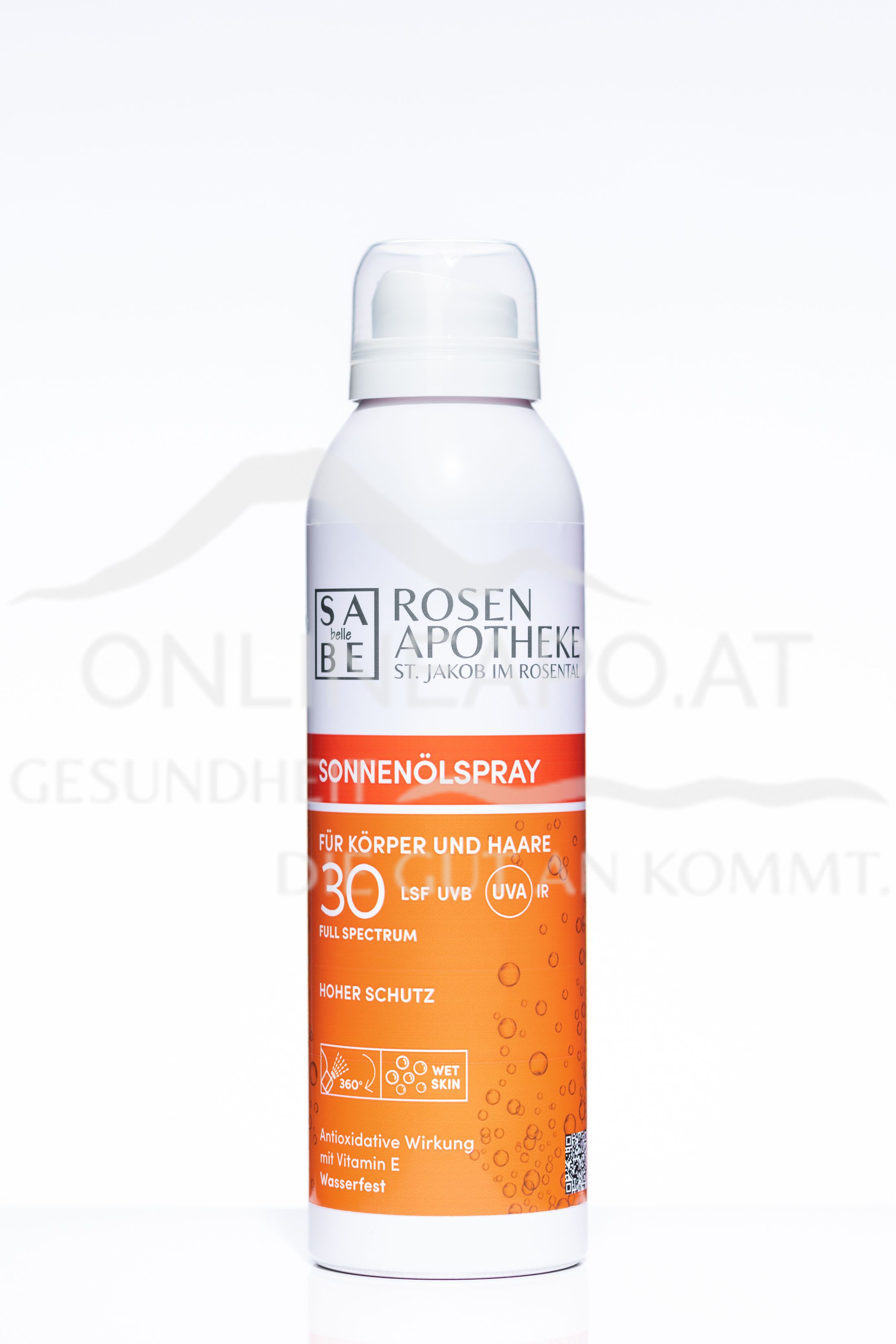 SABE belle Sonnenölspray LSF 30 für Körper und Haare