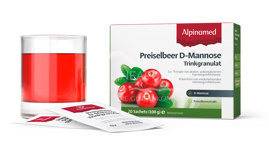 Alpinamed® Preiselbeer D-Mannose Trinkgranulat
