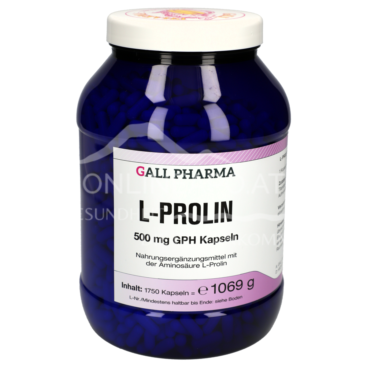 Gall Pharma L-Prolin 500 mg Kapseln