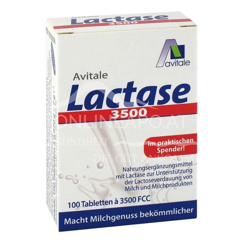 Avitale Lactase 3500 FCC Tabletten