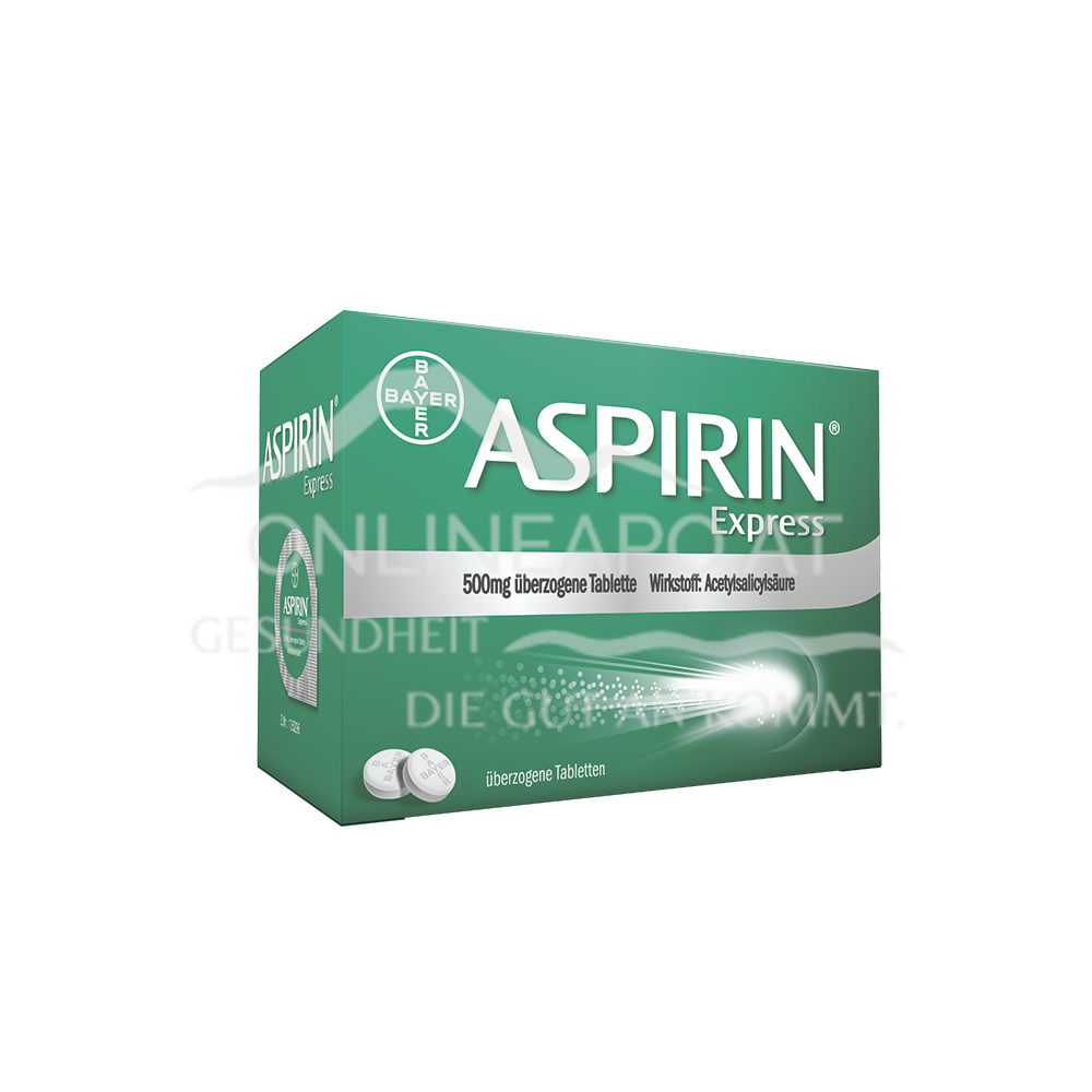 Aspirin® Express 500 mg überzogene Tabletten