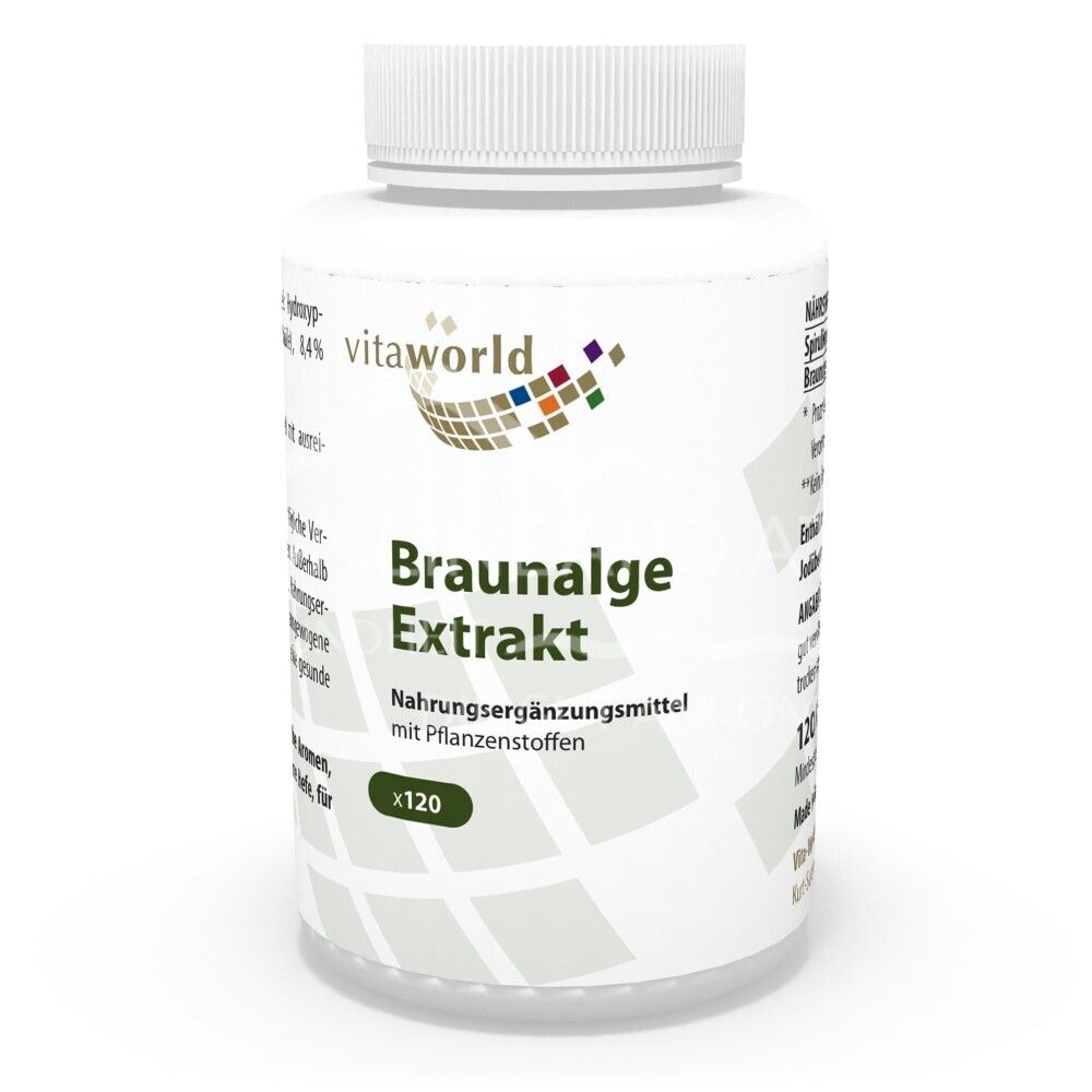 Vitaworld Braunalgen Extrakt 500 mg Kapseln