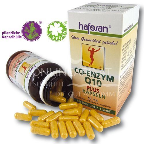 hafesan Co-Enzym Q10 Plus 50 mg Kapseln