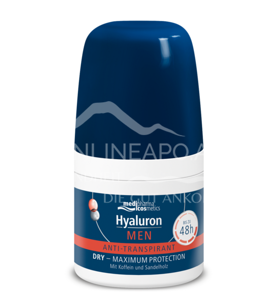 medipharma cosmetics Hyaluron Men Anti-Transpirant Roll-On