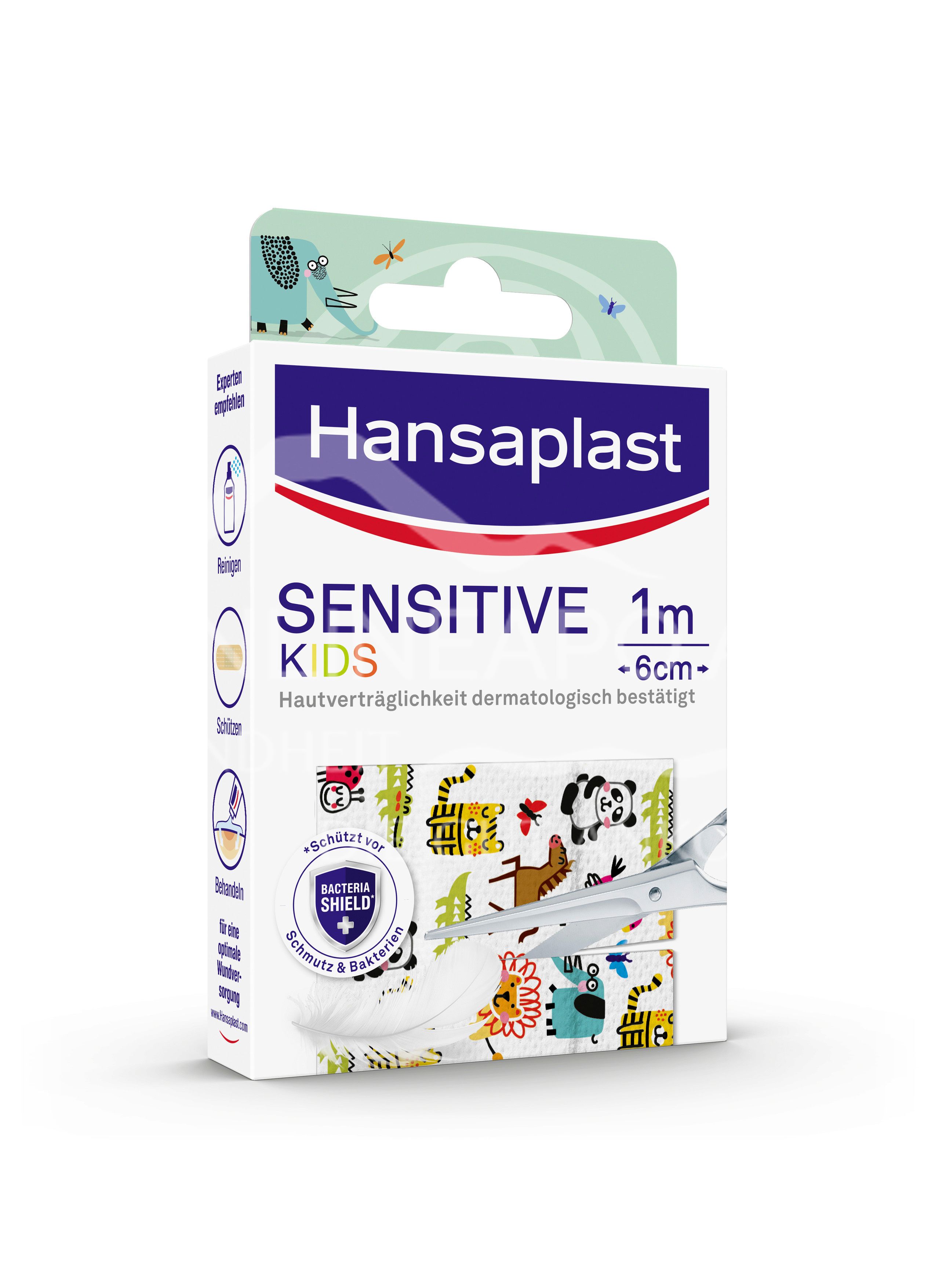 Hansaplast Kinderpflaster Sensitive 6cm x 1m