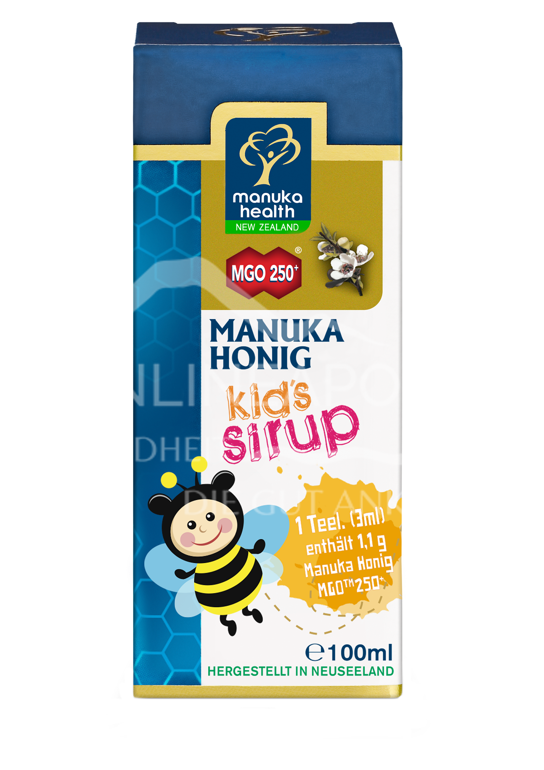 Manuka-Honig Sirup für Kinder MGO 250+