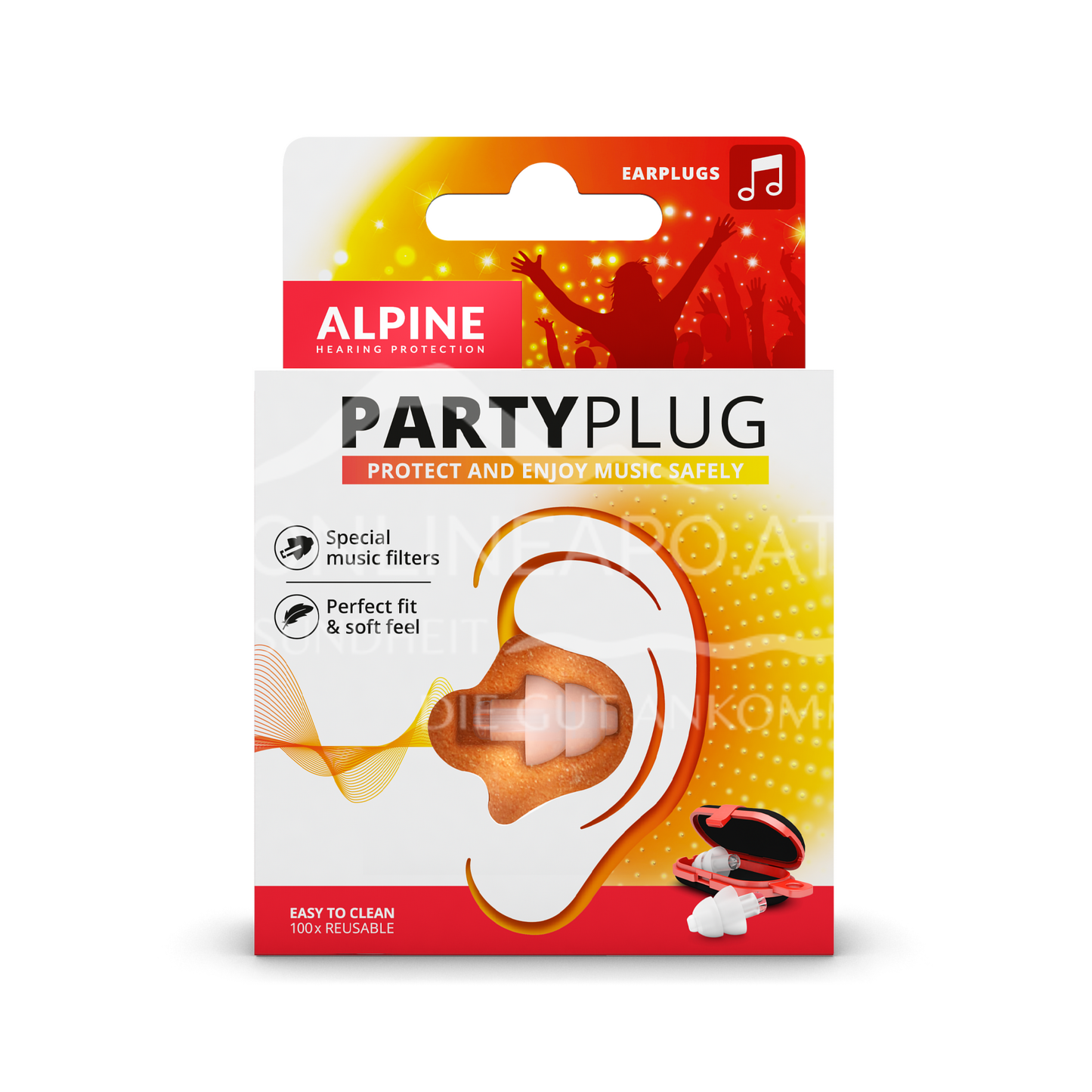 ALPINE Hearing Protection PartyPlug Ohrstöpsel