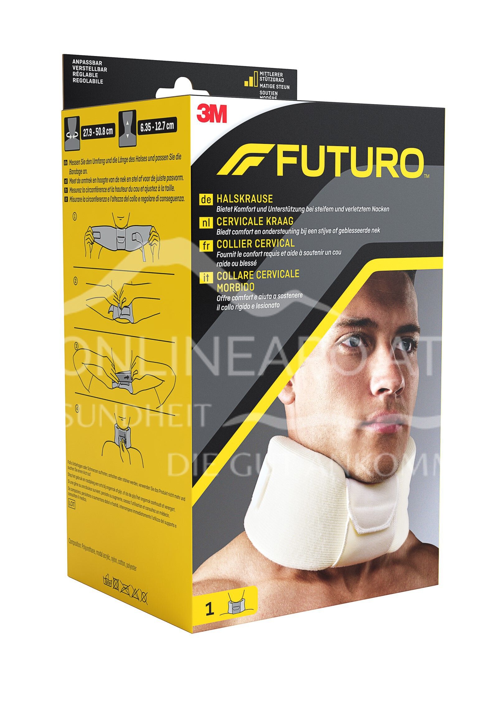 3M FUTURO™ Halskrause, Verstellbar