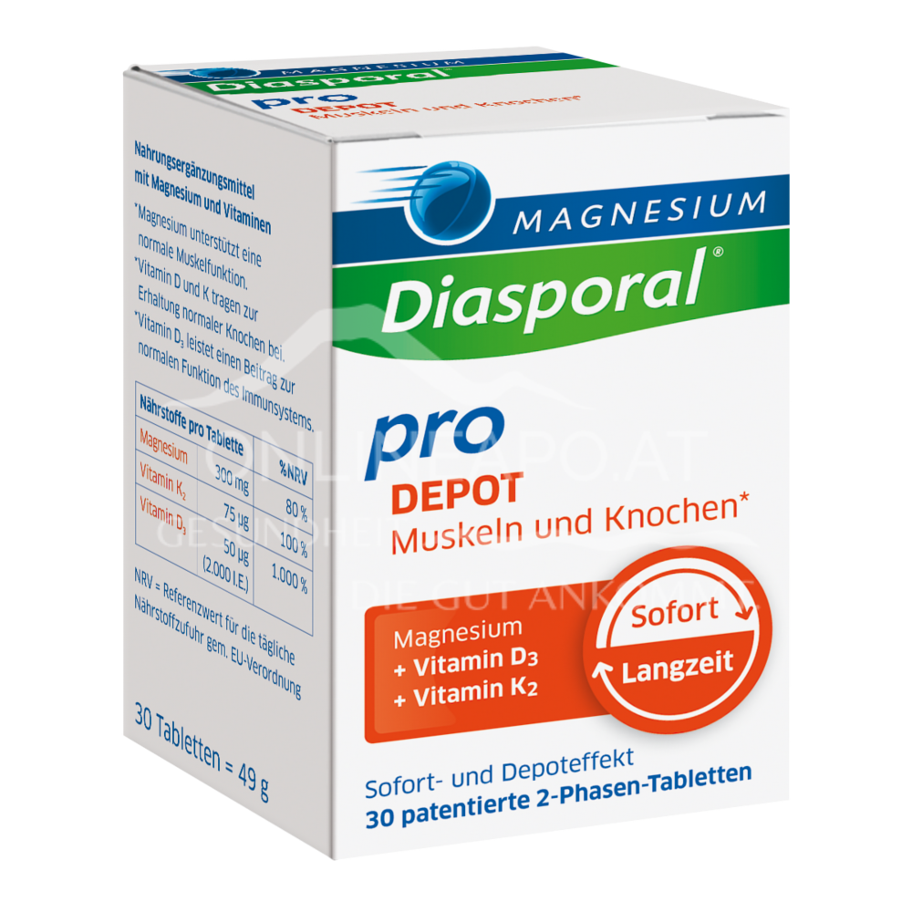 Magnesium Diasporal® Pro DEPOT Muskeln und Knochen* Tabletten