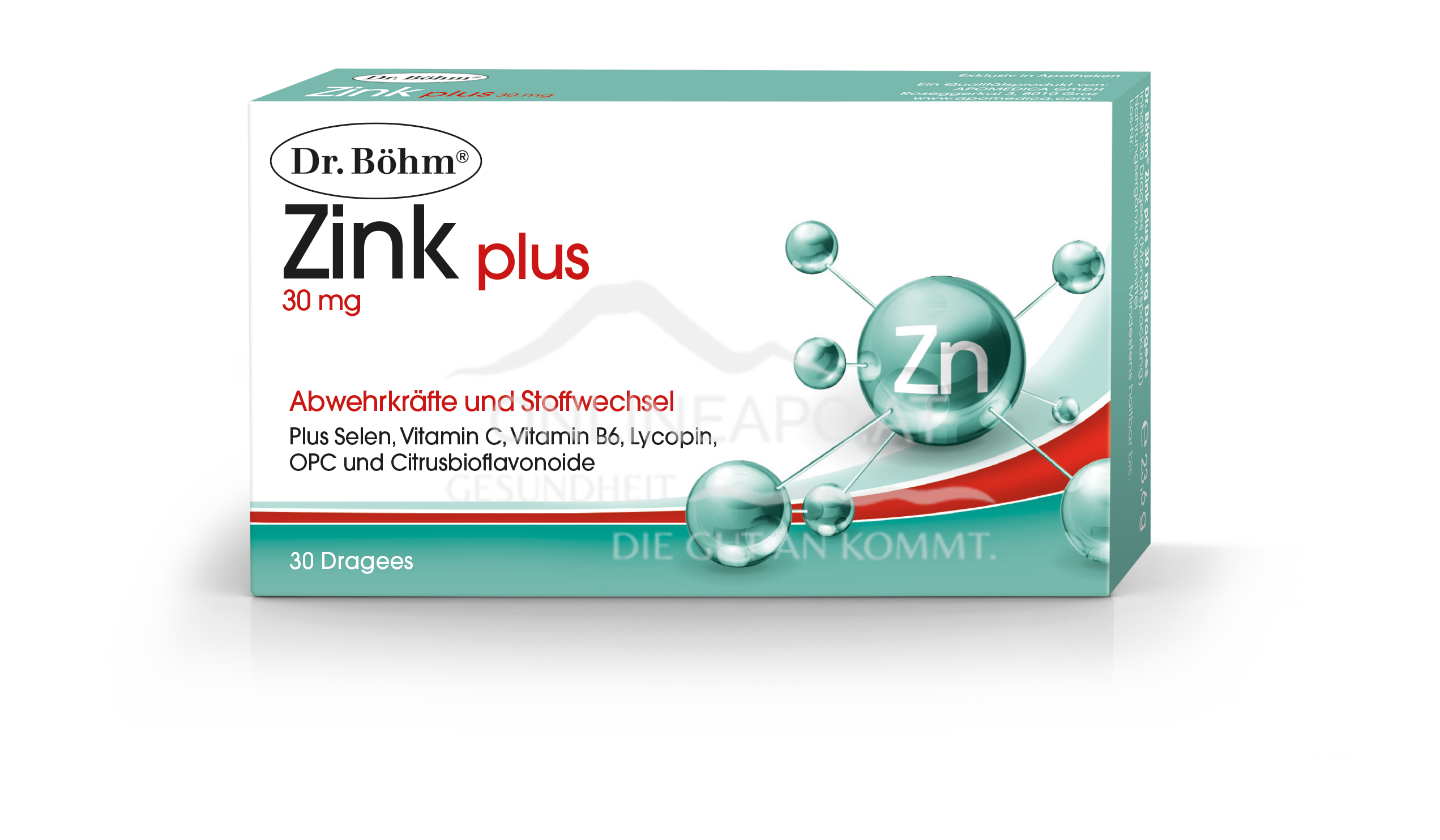 Dr. Böhm® Zink Plus 30 mg Dragees