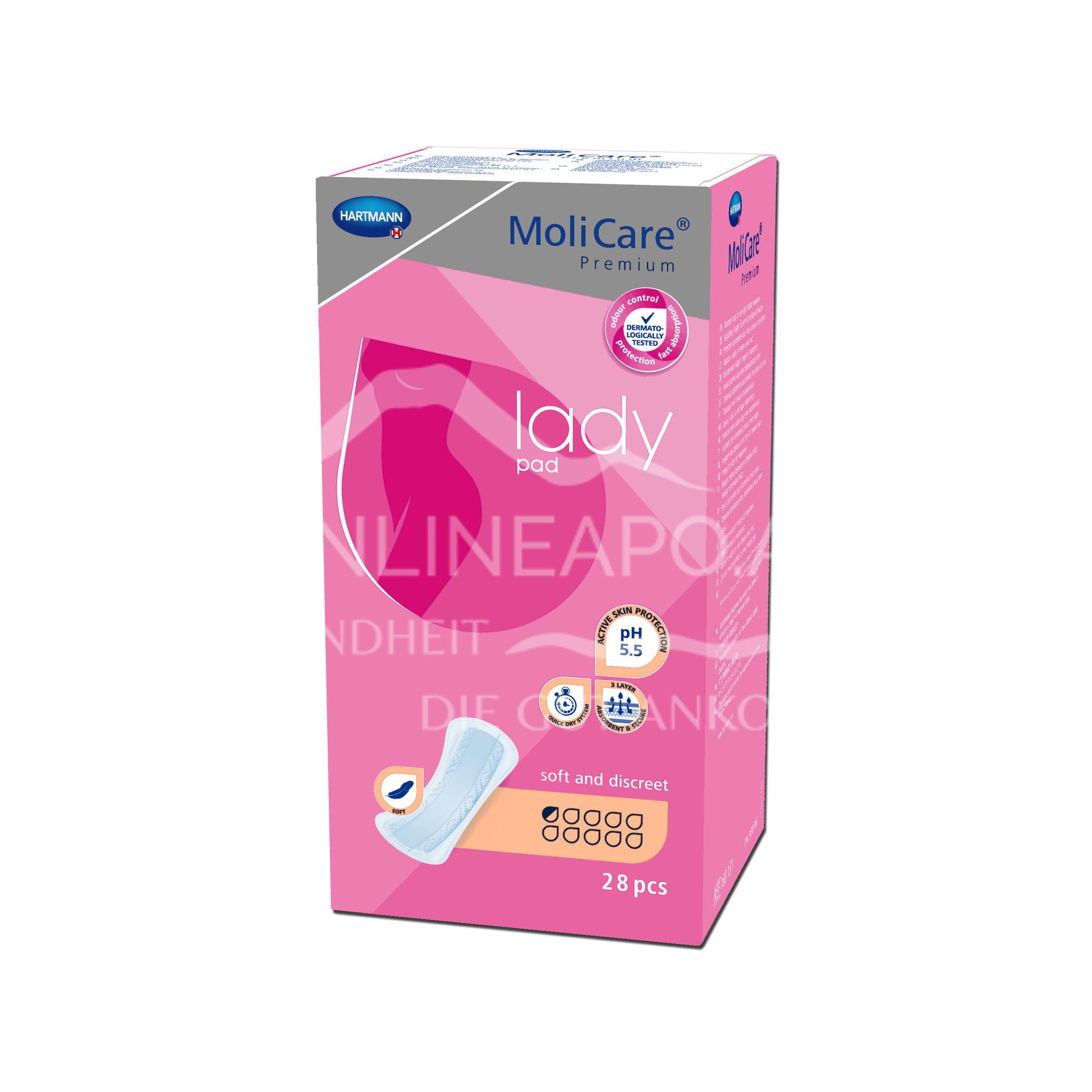 MoliCare® Premium lady pad 0,5 Tropfen Inkontinenzeinlagen