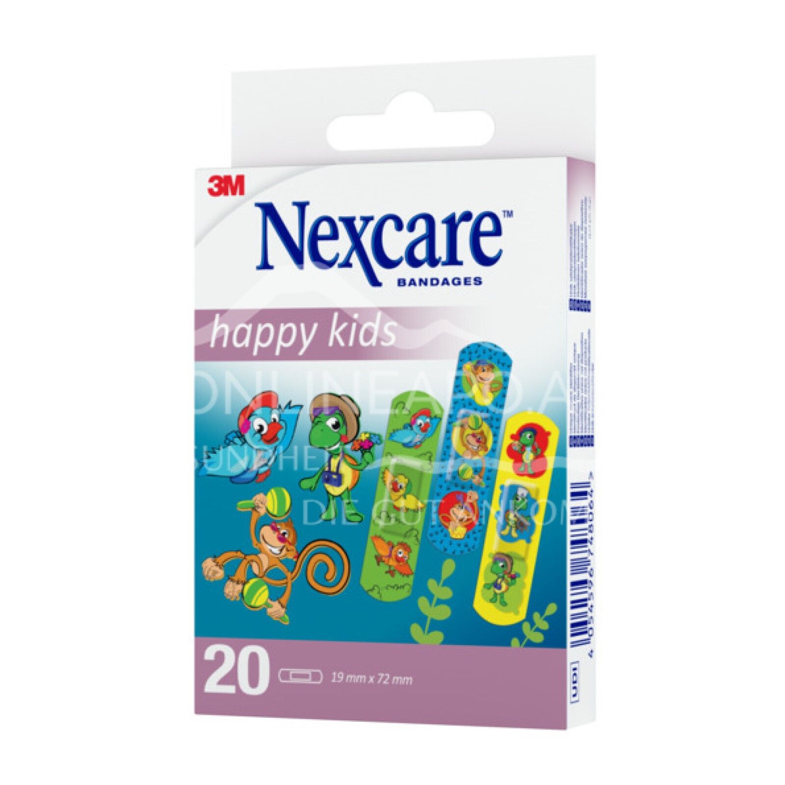 3M Nexcare™ Happy Kids Pflasterstreifen 19 x 72 mm