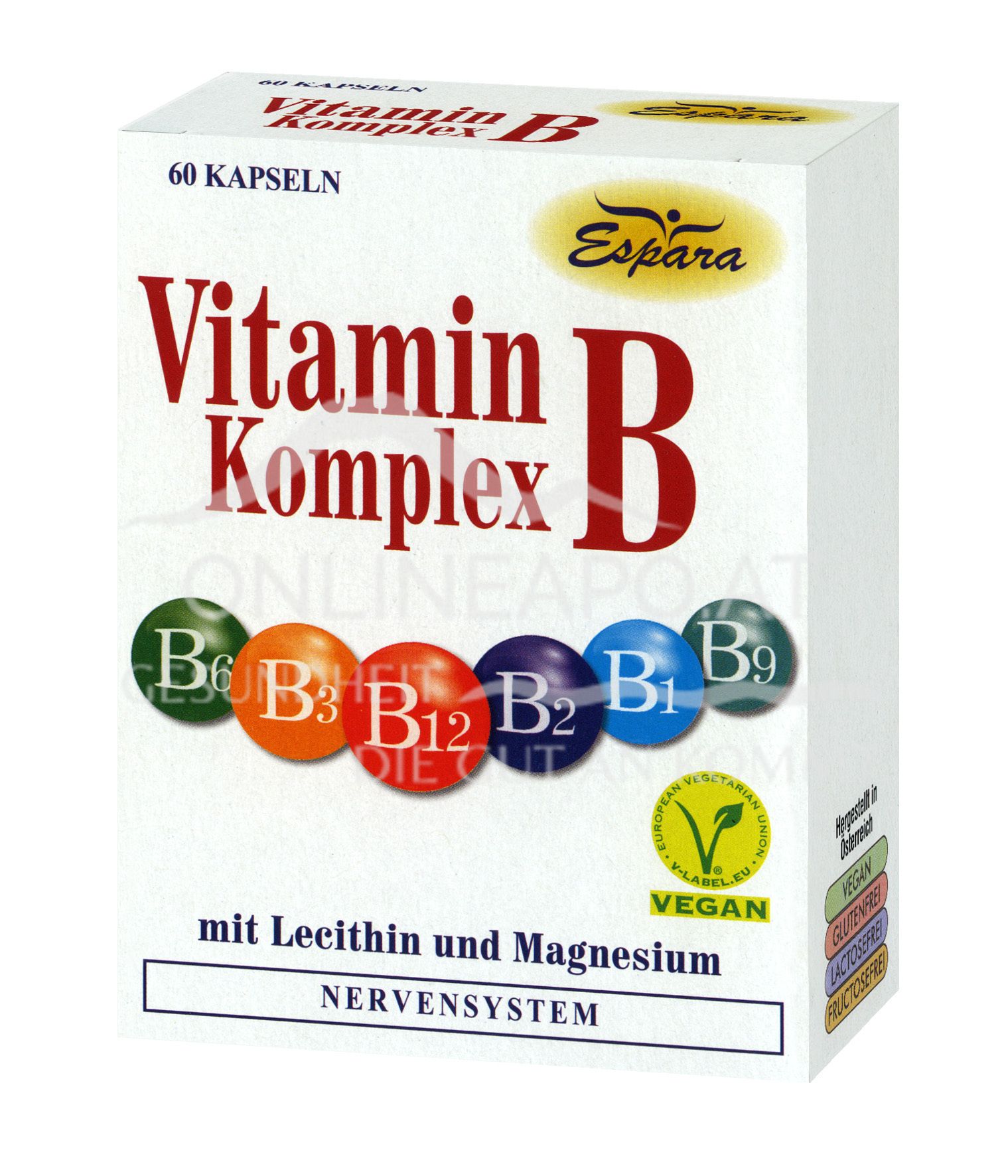 Espara Vitamin B-Komplex Kapseln