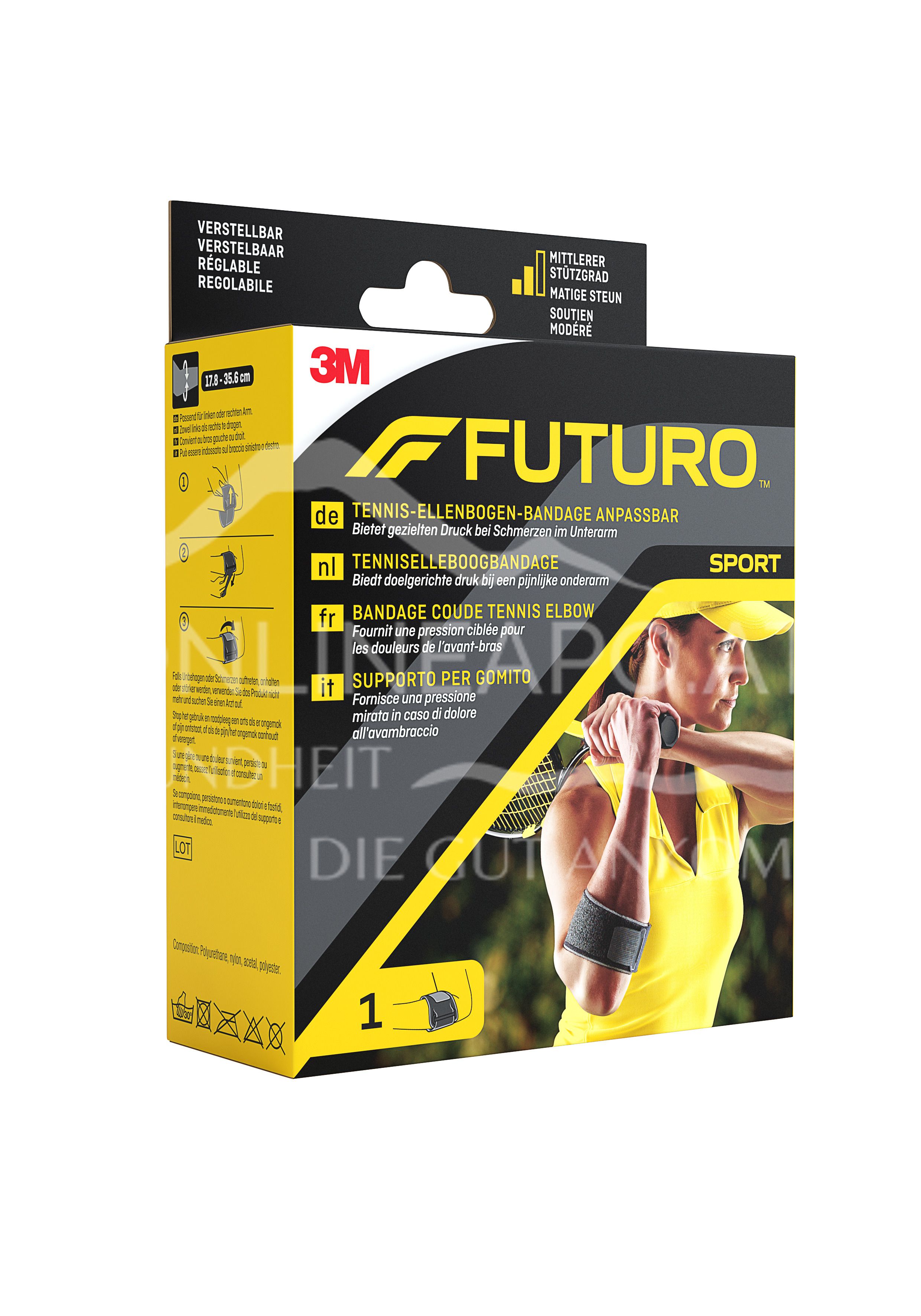 Futuro Sport Tennis-Ellenbogen-Bandage anpassbar
