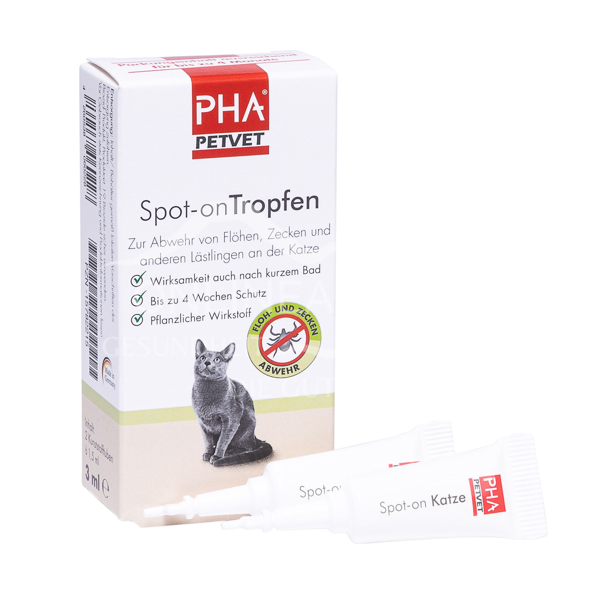 PHA PetVet Spot-on Tropfen für Katzen 1,5 ml