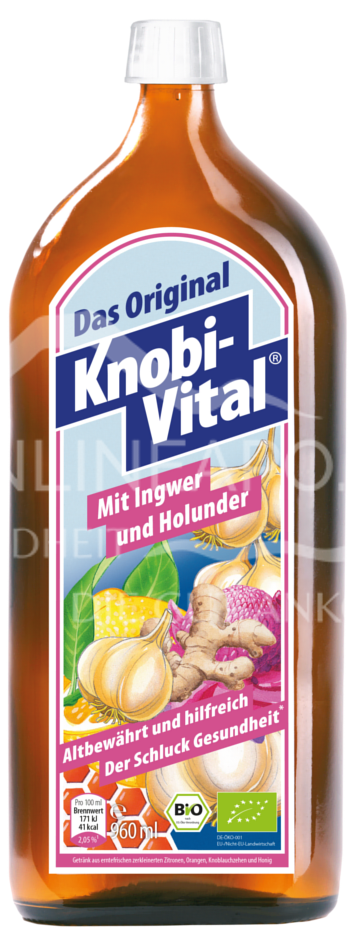 KnobiVital mit Ingwer und Holunder