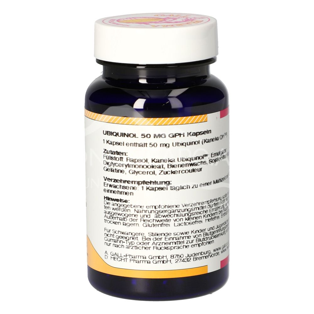 Gall Pharma Ubiquinol 50 mg Kapseln