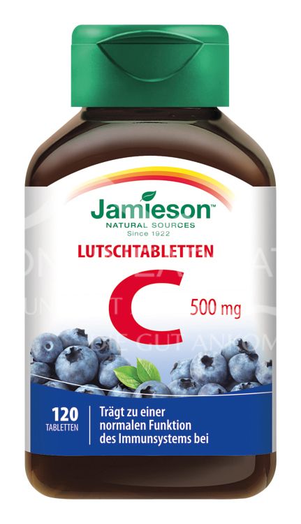 Jamieson Vitamin C 500 mg Wilde Heidelbeere Tabletten